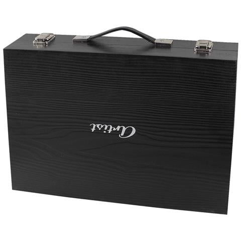 Set Da Pittura Arte Disegno 174 Pz Valigetta Nera In Legno Per Artisti Hobbisti - Foto 9