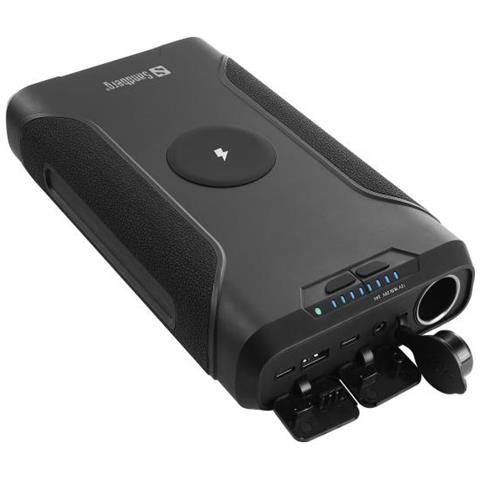 Survivor Powerbank 7in1 72000 Batteria Portatile Ioni Di Litio 72000 Mah Carica Wireless Nero - Foto 2