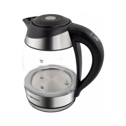 Bollitore Elettrico Esperanza Ekk026 1,7 L Nero, Trasparente 2200 W - Foto 2