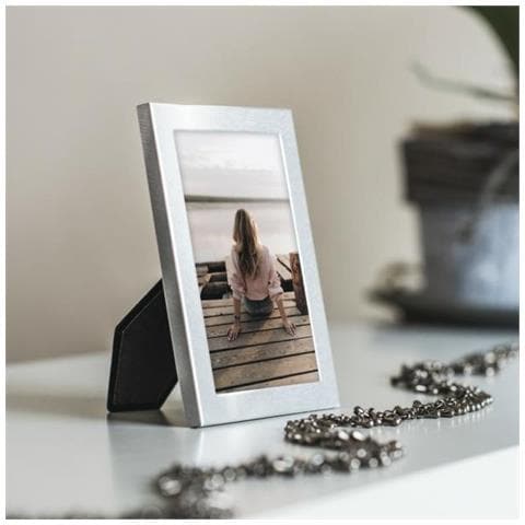 00193110 Cornice Per Quadro Cornice Per Foto Singola Argento - Foto 2