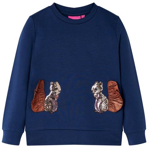 Felpa per Bambini Blu Marino 116 - Foto 1