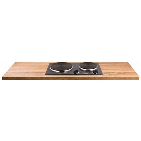 Fornello Elettrico 2 Fuochi DOC168N Potenza 2500w Colore Nero - Foto 5