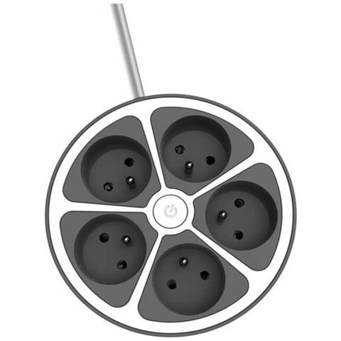 Multipresa 5 Prese Con Interruttore (1,5 M) - Foto 1