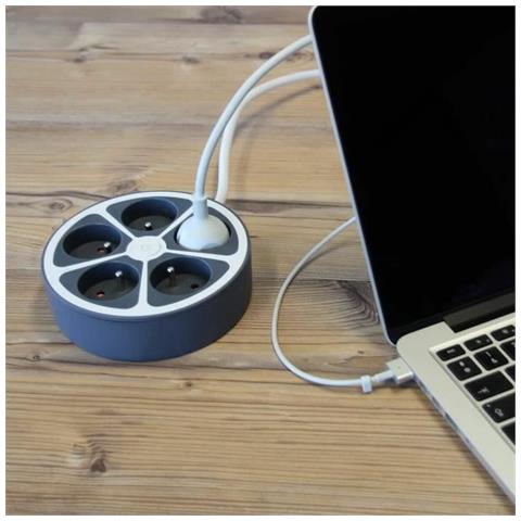 Multipresa 5 Prese Con Interruttore (1,5 M) - Foto 2