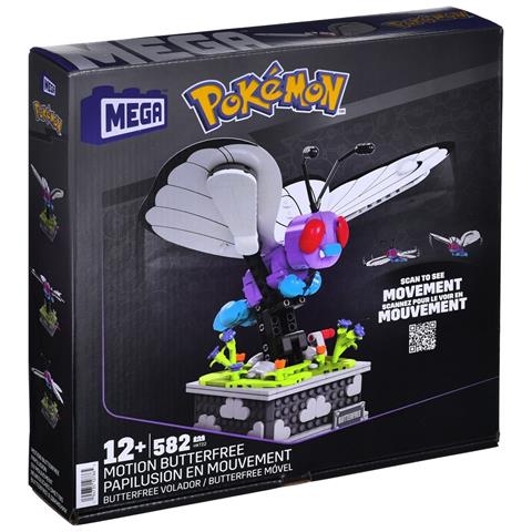 Set Di Costruzioni Mattel Pokemon Butterfree Multicolore Porpora - Foto 1