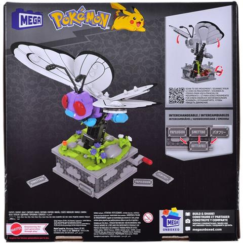 Set Di Costruzioni Mattel Pokemon Butterfree Multicolore Porpora - Foto 2
