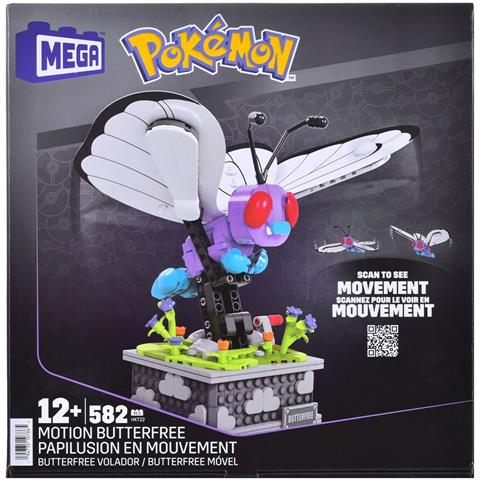 Set Di Costruzioni Mattel Pokemon Butterfree Multicolore Porpora - Foto 3