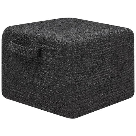 Pouf Dhadar Iuta Nero - Foto 2