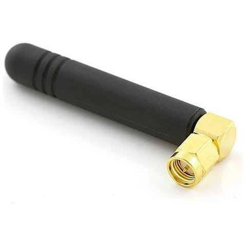 All-ant24-omni-rsma-stummel Antenna Omnidirezionale Rp-sma 2dbi Antenna Di Rete - Foto 1