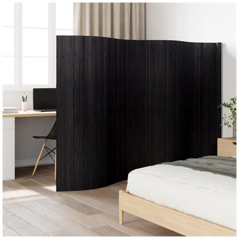 Divisorio Ambienti Nero 165x400 Cm In Bambù - Foto 1