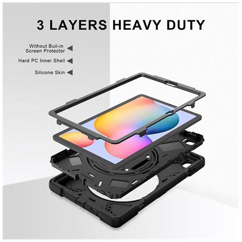 ES681842-BULK custodia per tablet 26,4 cm (10.4") Cover Nero - Foto 2