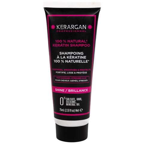 Shampoo Ultra Riparatore Alla Cheratina Per Capelli Danneggiati E Stressati - Fortificante, Lisciante E Protettivo - Senza Solfati, Parabeni E Siliconi - 75ml - Foto 1