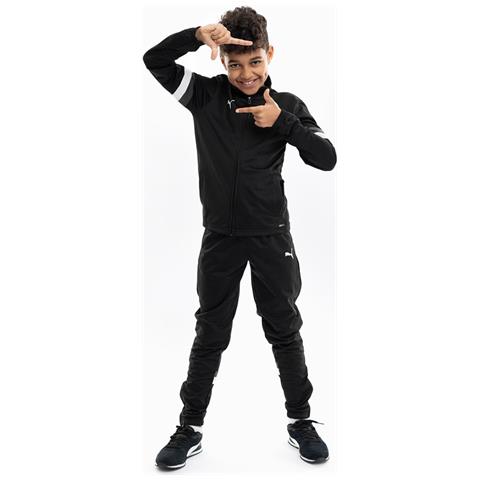 Tuta Teamrise Tracksuit Jr658655-03 Bambino Taglia 164 Colore Nero - Foto 1