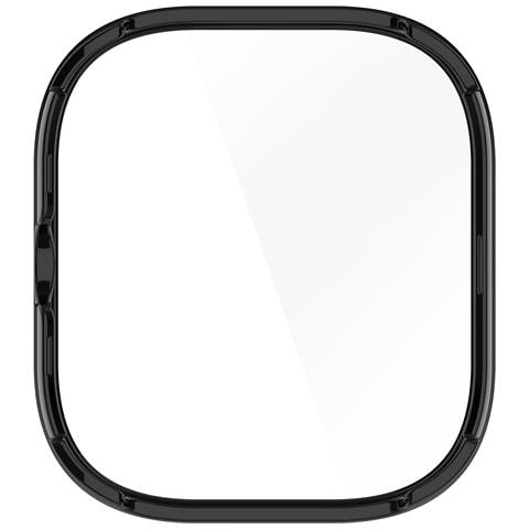 Custodia Protettiva Per Pc A Copertura Totale Per Smartwatch Compatibile Con Redmi Watch 4, Con Protezione Per Lo Schermo In Vetro Temperato Black - Foto 2