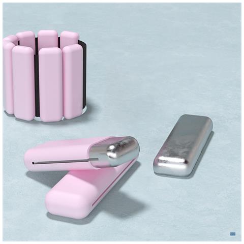 Bracciale Porta Pesi Fitness Da 1 Libbra Pink - Foto 2