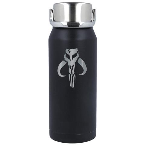 Bottiglia In Acciaio Inossidabile Star Wars The Mandalorian 505ml - Foto 1