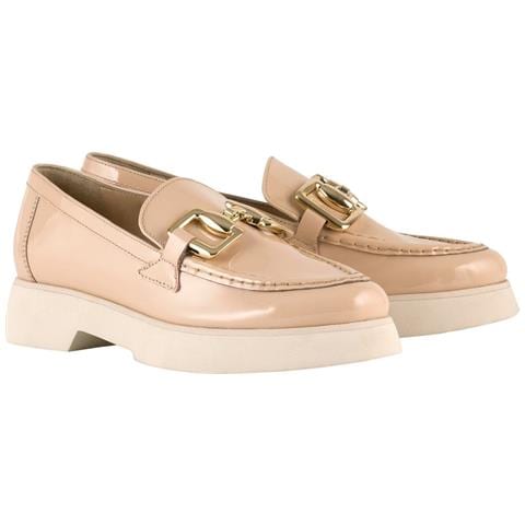 Max Loafers Mocassino Pelle Scarpe Donna Beige Eu 39, 5-101614 1400 - Foto 2