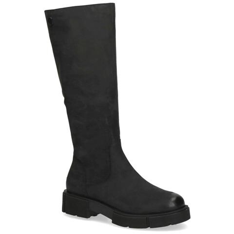 Black Nubuc Casual Closed Boots Stivaletti Pelle Scarpe Donna Nero Eu 37, 9-25601-41-008 - Foto 1