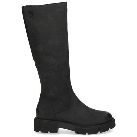 Black Nubuc Casual Closed Boots Stivaletti Pelle Scarpe Donna Nero Eu 37, 9-25601-41-008 - Foto 2
