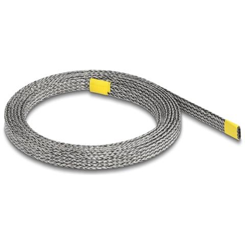 Guaina intrecciata per schermatura EMI estensibile 2 m x 10 mm - Foto 1