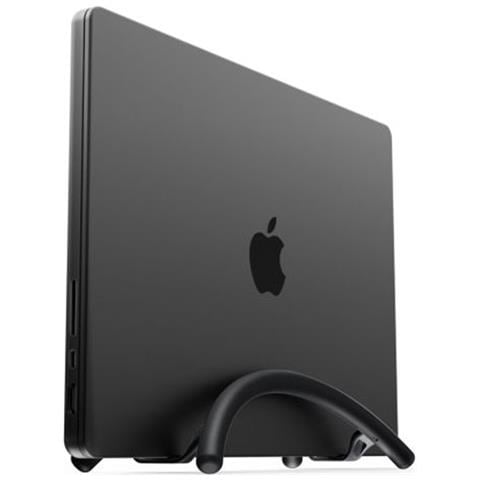 Supporto Da Tavolo Verticale Per Macbook Modello Bookarc Flex In Alluminio, Nero - Foto 5