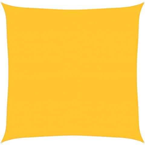 Vela Parasole 160 G/m Quadrata Giallo 7x7 M In Hdpe - Foto 2
