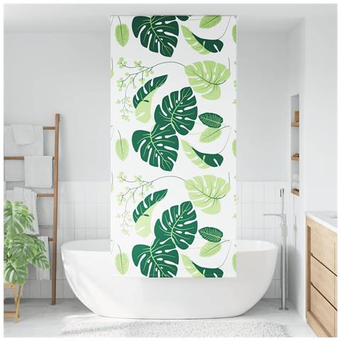 Tenda A Rullo Doccia 100x240 Cm Larghezza Tessuto 96 Cm - Foto 2