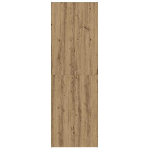 Credenza Rovere Artigianale 60x32x190 Cm In Truciolato - Foto 3