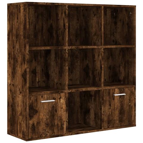 Lusso Casadino -  Libreria Rovere Fumo 98x30x98 Cm - Foto 1