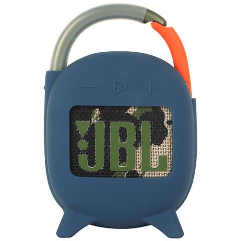 Custodia Protettiva In Silicone Per Altoparlante Bluetooth Jbl Clip4/clip4 Black - Foto 1