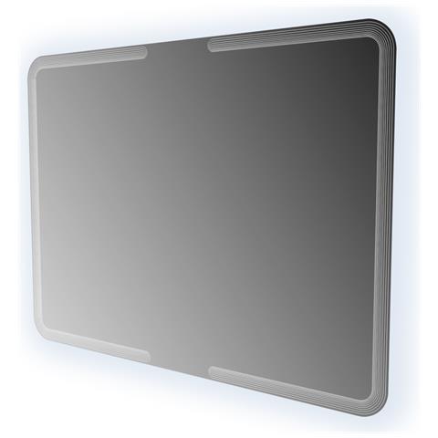 Specchio Illuminazione Led Con Disegno Lavorato Made In Italy 54353 - Foto 1