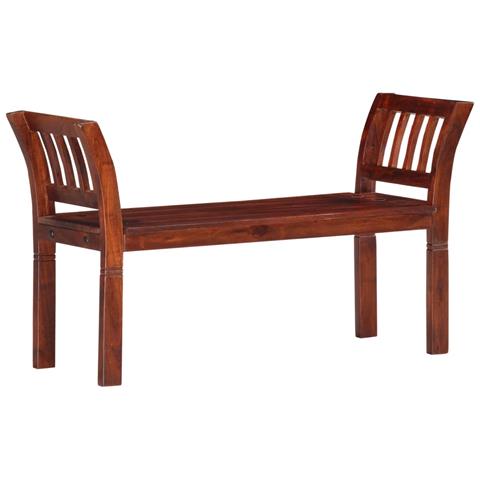 Panca 111 Cm In Legno Massello Di Acacia - Foto 2