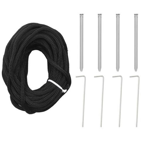 Albero di Natale a LED 1544 LED Bianco Freddo 500 cm - Foto 9