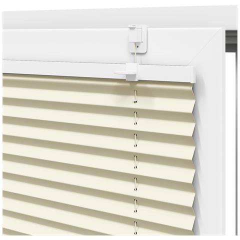 Tenda Plissettata Crema 120x200 cm Larghezza Tessuto 119,4 cm - Foto 9