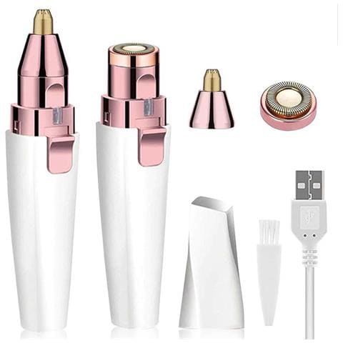 Rasoi Per Donna 2-in-1 - Bianco - Ricaricabile Usb - Foto 1