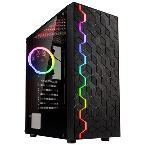 INSPIRE K8 computer case Midi Tower Nero - Foto 1