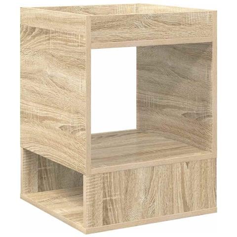 Tavolino Rovere Sonoma 40 x 40 x 56 cm Legno multistrato - Foto 1