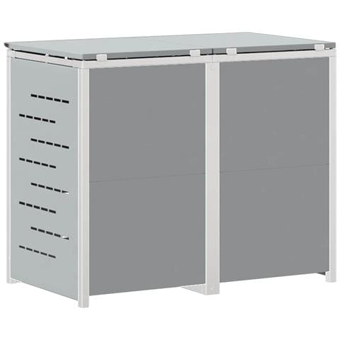 Stoccaggio contenitore a ruote Grigio 138 x 77,5 x 112,5 cm - Foto 9