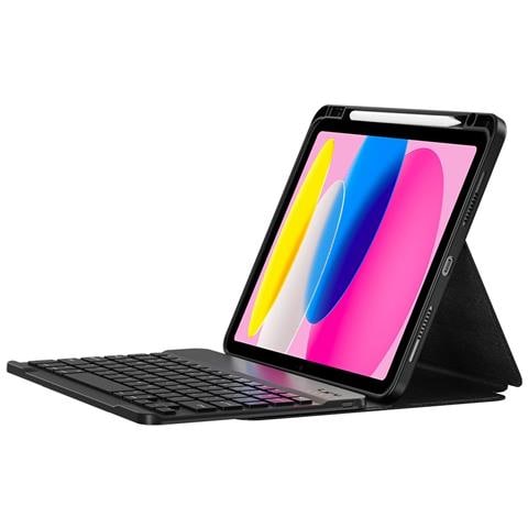 Custodia con Tastiera per Apple iPad Pro 11 - Pelle, Nero - Foto 2