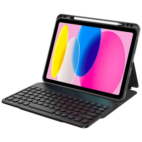 Custodia con Tastiera per Apple iPad Pro 11 - Pelle, Nero - Foto 3