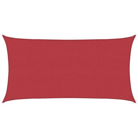 Vela Parasole 160 g /m² Rossa 2x3,5 m in HDPE - Foto 1