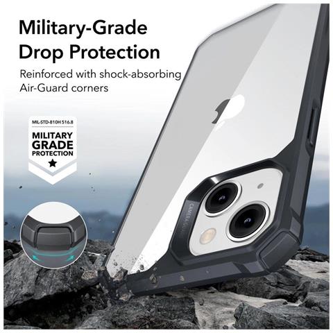 Esr Air Armor Iphone 14 Plus Trasparente / Nero - Foto 2