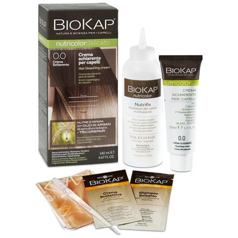 Biokap Nutricolor 0,0 New Crema Schiarente Tinta Tubo + Flacone - Foto 1