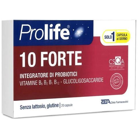 Zeta Farmaceutici Prolife 10 Forte 20 Capsule - Foto 1