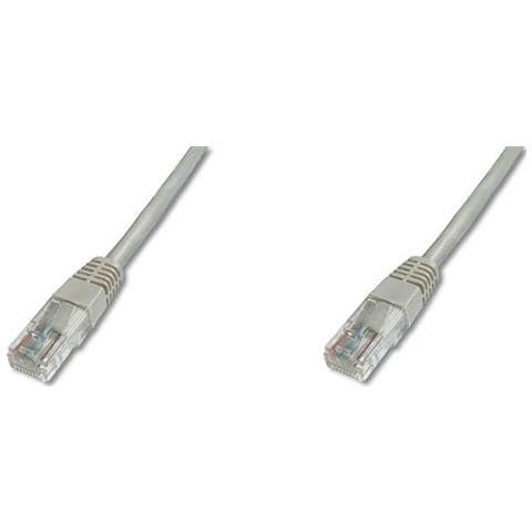 Cavo Rete Utp Cat. 5E Non Schermato 7 m - Grigio - Foto 1