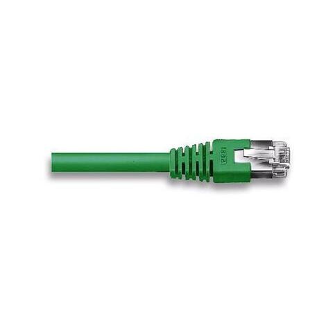 ICOC F5E-020-GREE - Cavo di rete Patch in Rame Schermato Cat. 5e Verde FTP 2 mt - Foto 1