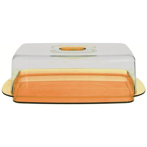 Copriformaggio Rainbow Arancione 30,0x17,0x10,0 cm. - Foto 1