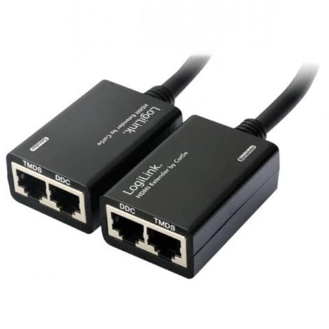 ESTENSORE HDMI TRAMITE 2 CAVI CAT5E / 6 FINO A 30 METRI 1080p - Foto 1