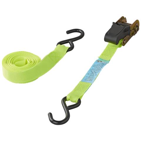 Cinghia Di Fissaggio Con Cricchetto + 2 Ganci Set 4x5m 320205 - Foto 6