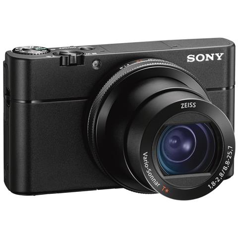 Fotocamera Digitale Compatta Cyber-shot DSC-RX100 Nero Sensore CMOS Exmor R 20.2Mpx Zoom Ottico 3.6x Display 3'' Filmati Full HD  - Foto 2